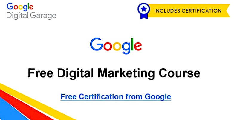 Fundamentals Of Digital Marketing Certificate Google 