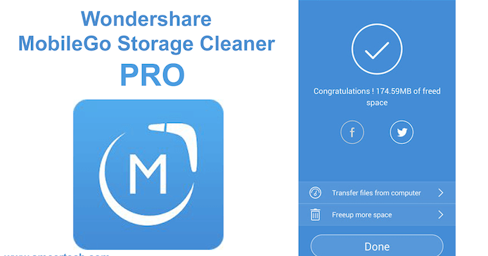 Wondershare MobileGo Storage Cleaner